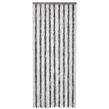 Zavjesa protiv insekata 90 x 220 cm Siva - bijela