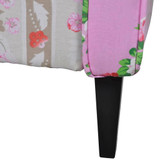 Fotelja Patchwork Dizajn Tkanina Fotelja Patchwork Dizajn Tkanina