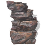 Unutrašnja fontana od poli-smole s LED svjetlima Unutrašnja fontana od poli-smole s LED svjetlima