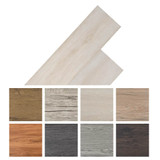 Samoljepljive podne obloge PVC 5,02 m² 2 mm hrastovina bijela