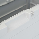 Vrtna kutija za pohranu 280 L svijetlo siva