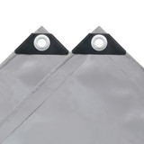 Cerada 650 g/m² 3x4 m siva