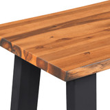 Klupa od masivnog bagremovog drva 145 cm Klupa od masivnog bagremovog drva 145 cm