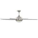 Ukrasni stropni ventilator sa svjetlom 128 cm smeđi Ukrasni stropni ventilator sa svjetlom 128 cm smeđi