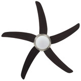 Ukrasni stropni ventilator sa svjetlom 128 cm smeđi Ukrasni stropni ventilator sa svjetlom 128 cm smeđi