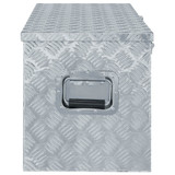 Aluminijska kutija 110,5 x 38,5 x 40 cm srebrna