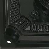 Poštanski sandučić s postoljem u vintage stilu aluminijski nehrđajući zeleni