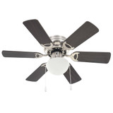Ukrasni stropni ventilator sa svjetlom 82 cm tamnosmeđi Ukrasni stropni ventilator sa svjetlom 82 cm tamnosmeđi