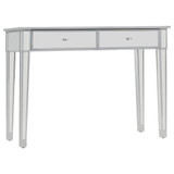 Zrcalni konzolni stol od MDF-a i stakla 106,5 x 38 x 76,5 cm Zrcalni konzolni stol od MDF-a i stakla 106,5 x 38 x 76,5 cm