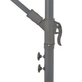 Konzolni suncobran s aluminijskom šipkom 350 cm antracit