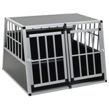 Kavez za pse s dvostrukim vratima 94 x 88 x 69 cm Kavez za pse s dvostrukim vratima 94 x 88 x 69 cm