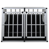 Kavez za pse s dvostrukim vratima 94 x 88 x 69 cm Kavez za pse s dvostrukim vratima 94 x 88 x 69 cm