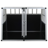 Kavez za pse s dvostrukim vratima 94 x 88 x 69 cm Kavez za pse s dvostrukim vratima 94 x 88 x 69 cm