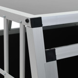 Kavez za pse s dvostrukim vratima 94 x 88 x 69 cm Kavez za pse s dvostrukim vratima 94 x 88 x 69 cm