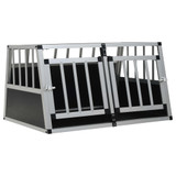 Kavez za pse s dvostrukim vratima 89 x 69 x 50 cm Kavez za pse s dvostrukim vratima 89 x 69 x 50 cm