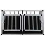 Kavez za pse s dvostrukim vratima 89 x 69 x 50 cm Kavez za pse s dvostrukim vratima 89 x 69 x 50 cm