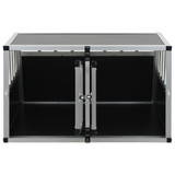 Kavez za pse s dvostrukim vratima 89 x 69 x 50 cm Kavez za pse s dvostrukim vratima 89 x 69 x 50 cm