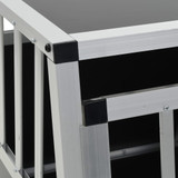 Kavez za pse s dvostrukim vratima 89 x 69 x 50 cm Kavez za pse s dvostrukim vratima 89 x 69 x 50 cm