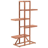 246432 Plant Stand Cedar Wood 86x36x139 cm