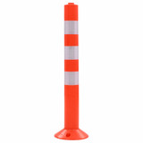 Cestovni stupovi za kontrolu prometa 5 kom plastični 75 cm