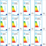 Vrtna trostruka stupna svjetiljka od aluminija E27 220 cm tamnozelena