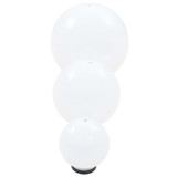 LED kuglasta svjetiljka 3 kom 20/30/40 cm PMMA