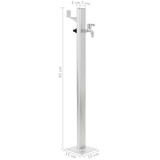 Vrtni stup za vodu aluminijski 95 cm