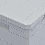 Vrtna kutija za pohranu 90 L svijetlo siva