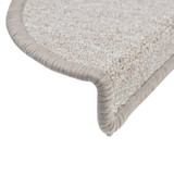 Otirači za stepenice 15 kom bež 56 x 17 x 3 cm