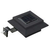 Vrtne solarne svjetiljke 6 kom LED kvadratne 12 cm crne Vrtne solarne svjetiljke 6 kom LED kvadratne 12 cm crne