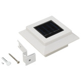 Vrtne solarne svjetiljke 6 kom LED kvadratne 12 cm bijele Vrtne solarne svjetiljke 6 kom LED kvadratne 12 cm bijele
