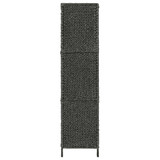 Sobna pregrada s 5 panela crna 193 x 160 cm od vodenog zumbula Sobna pregrada s 5 panela crna 193 x 160 cm od vodenog zumbula