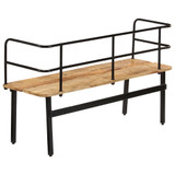 Klupa od masivnog drva manga 120 x 40 x 70 cm Klupa od masivnog drva manga 120 x 40 x 70 cm