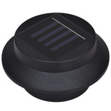 Vrtne solarne svjetiljke za ogradu 12 kom LED crne Vrtne solarne svjetiljke za ogradu 12 kom LED crne