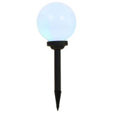 Vanjske solarne LED svjetiljke 6 kom kuglaste 20 cm RGB