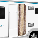 Zastor protiv insekata bež-svjetlosmeđi 56 x 185 cm šenil