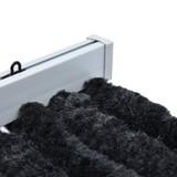 Zastor protiv insekata antracit 56 x 185 cm šenil