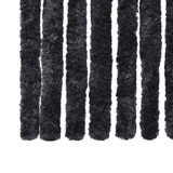 Zastor protiv insekata antracit 100 x 220 cm šenil