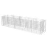 Gabionska sadilica od pocinčanog čelika 450 x 90 x 100 cm Gabionska sadilica od pocinčanog čelika 450 x 90 x 100 cm
