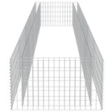Gabionska sadilica od pocinčanog čelika 450 x 90 x 50 cm Gabionska sadilica od pocinčanog čelika 450 x 90 x 50 cm