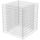 Gabionska sadilica od pocinčanog čelika 90 x 90 x 100 cm Gabionska sadilica od pocinčanog čelika 90 x 90 x 100 cm