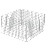 Gabionska sadilica od pocinčanog čelika 90 x 90 x 50 cm Gabionska sadilica od pocinčanog čelika 90 x 90 x 50 cm