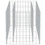 Gabionska sadilica od pocinčanog čelika 90 x 50 x 50 cm Gabionska sadilica od pocinčanog čelika 90 x 50 x 50 cm