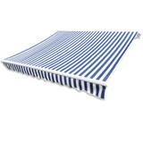 Platno za tendu plavo-bijelo 450 x 300 cm