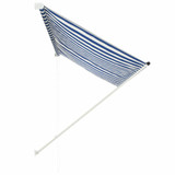 Tenda na uvlačenje 250 x 150 cm plavo-bijela