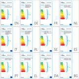 Vrtna podna svjetiljka 12 kom kockasta Vrtna podna svjetiljka 12 kom kockasta