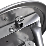 Barski sklopivi stolci od umjetne kože 4 kom bijeli