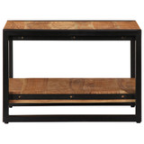 Stolić za kavu od masivnog bagremovog drva 60 x 60 x 40 cm