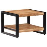 Stolić za kavu od masivnog bagremovog drva 60 x 60 x 40 cm