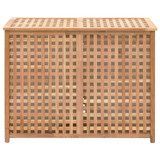 Košara za rublje od masivne orahovine 87,5 x 46 x 67 cm Košara za rublje od masivne orahovine 87,5 x 46 x 67 cm